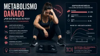 Metabolismo 'Dañado': Qué Dice la Evidencia Sobre los Estancamientos de Peso
